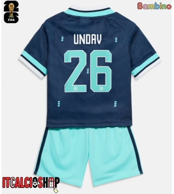 Germania Deniz Undav #26 Seconda Maglia Bambino Mondiali 2026 Manica Corta (+ Pantaloni corti)